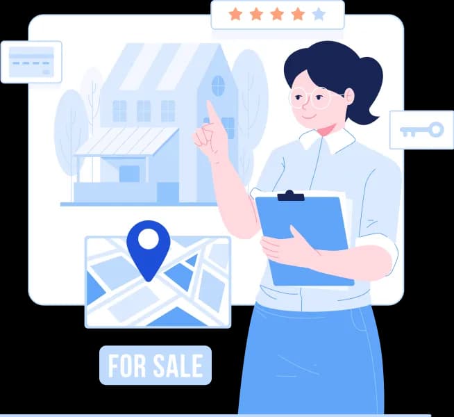 End-to-end property assistance